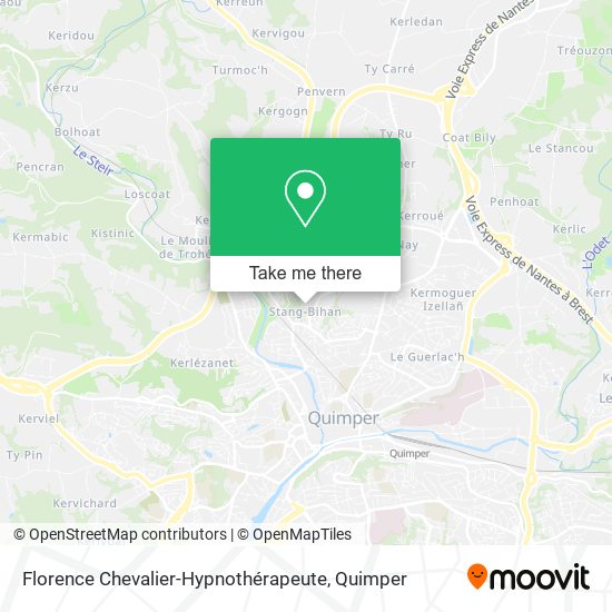 Mapa Florence Chevalier-Hypnothérapeute