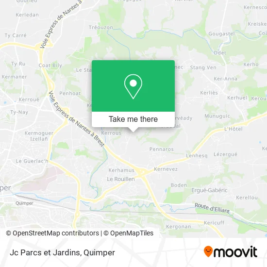 Jc Parcs et Jardins map