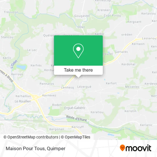 Maison Pour Tous map