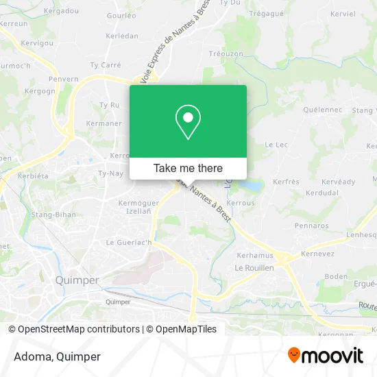 Adoma map
