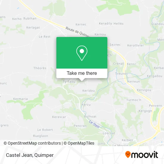 Castel Jean map