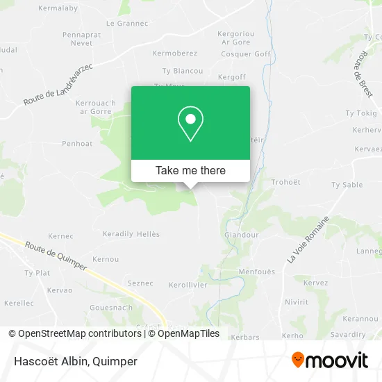 Hascoët Albin map