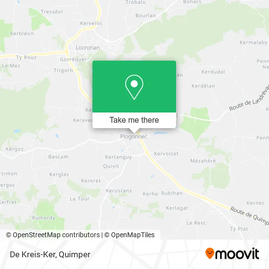 De Kreis-Ker map