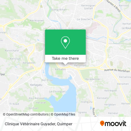 Clinique Vétérinaire Guyader map