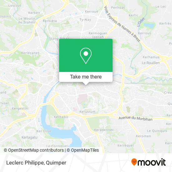 Leclerc Philippe map