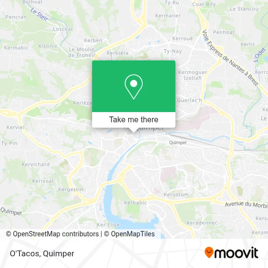 O'Tacos map