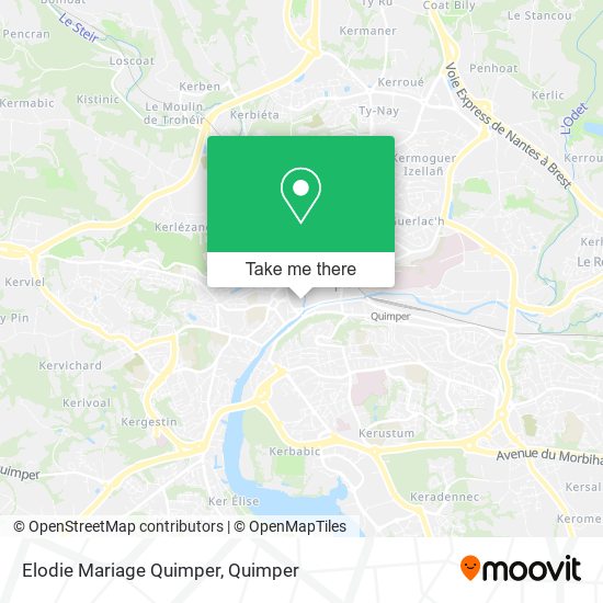 Mapa Elodie Mariage Quimper