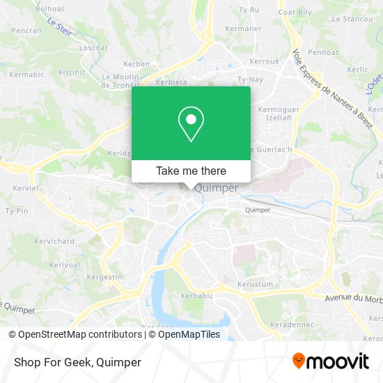 Shop For Geek map