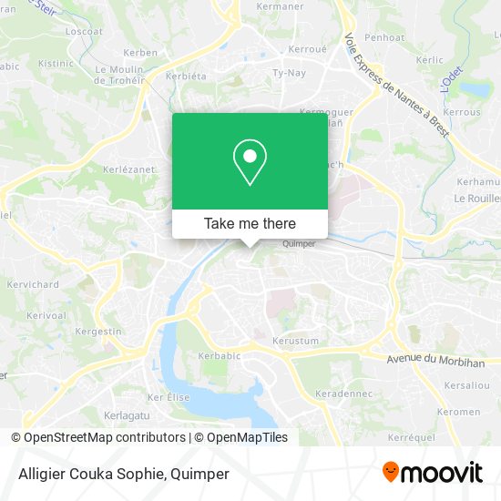 Alligier Couka Sophie map