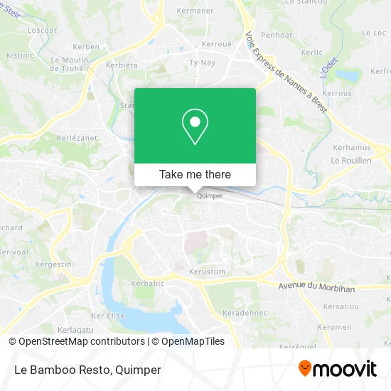 Le Bamboo Resto map
