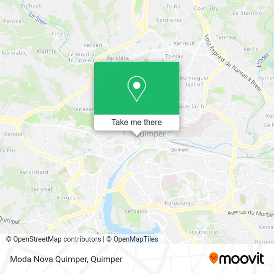 Moda Nova Quimper map