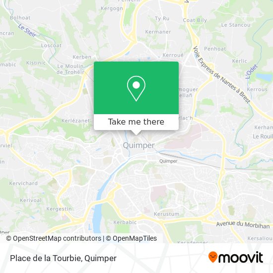 Place de la Tourbie map