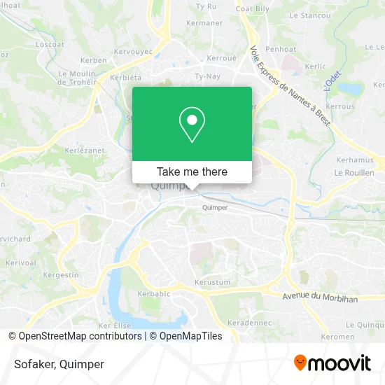 Sofaker map