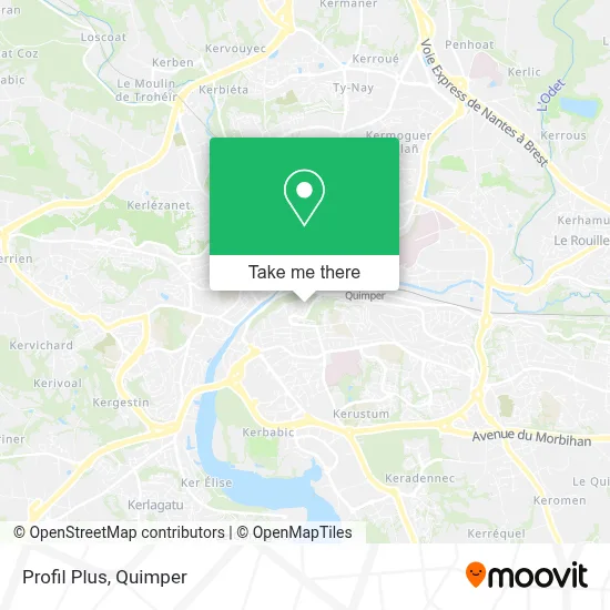 Profil Plus map