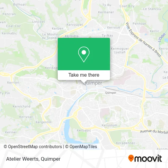 Atelier Weerts map