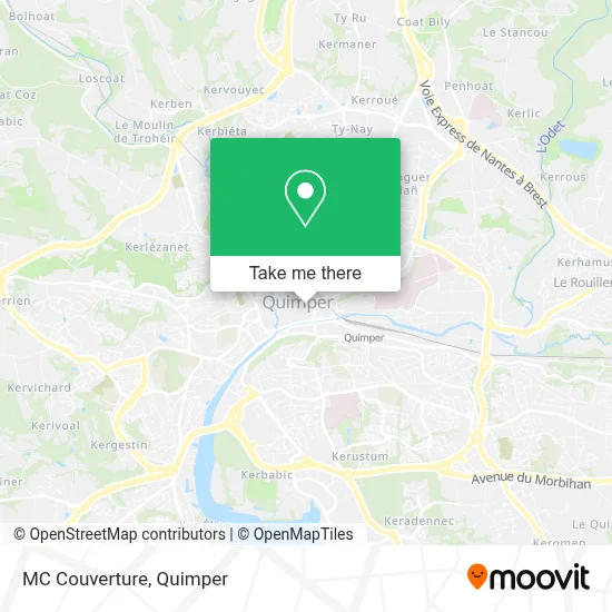 MC Couverture map