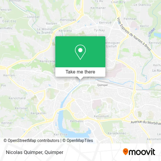 Nicolas Quimper map