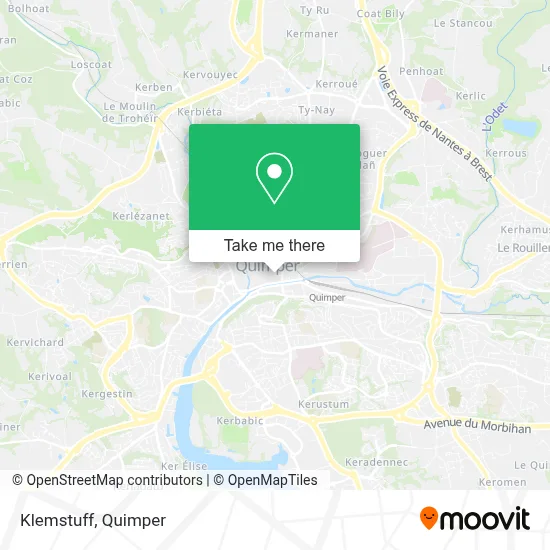 Klemstuff map