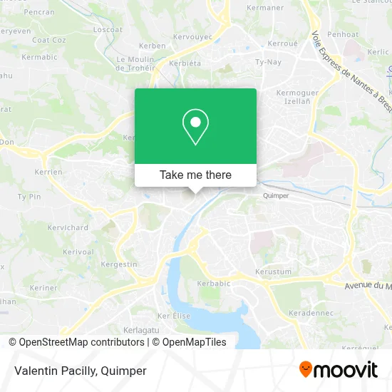 Valentin Pacilly map