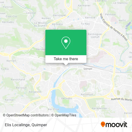 Elis Localinge map