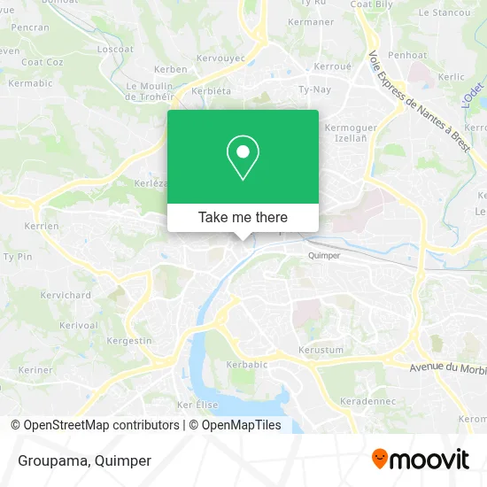 Groupama map