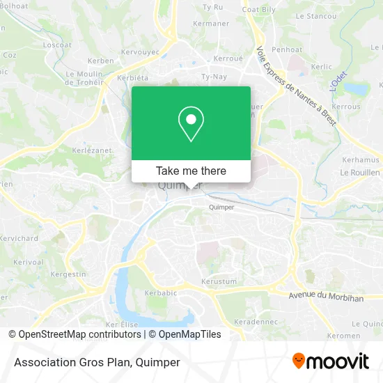 Association Gros Plan map