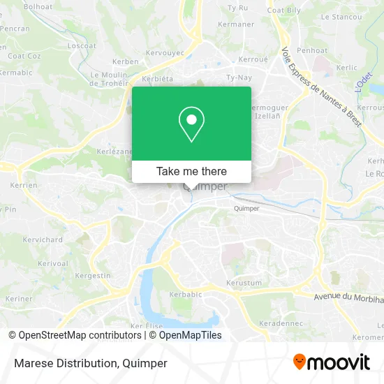 Marese Distribution map