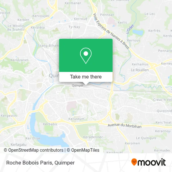 Roche Bobois Paris map