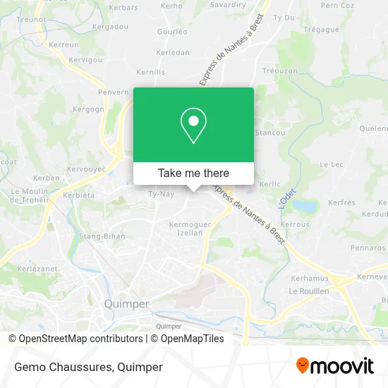 Gemo Chaussures map