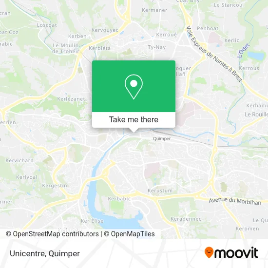 Unicentre map