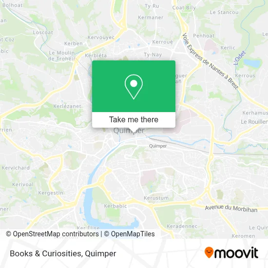 Books & Curiosities map