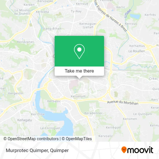 Murprotec Quimper map