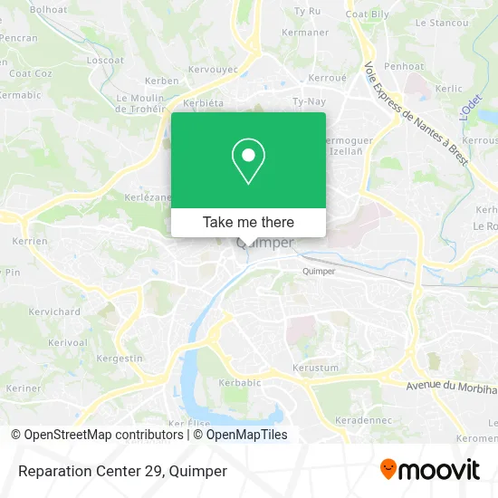 Reparation Center 29 map