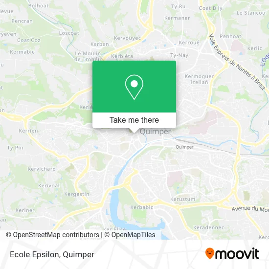 Ecole Epsilon map