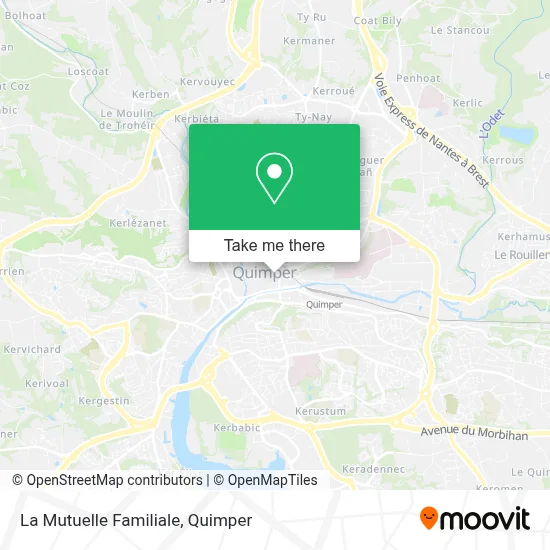 La Mutuelle Familiale map
