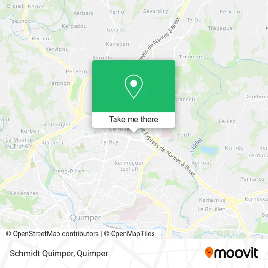 Schmidt Quimper map