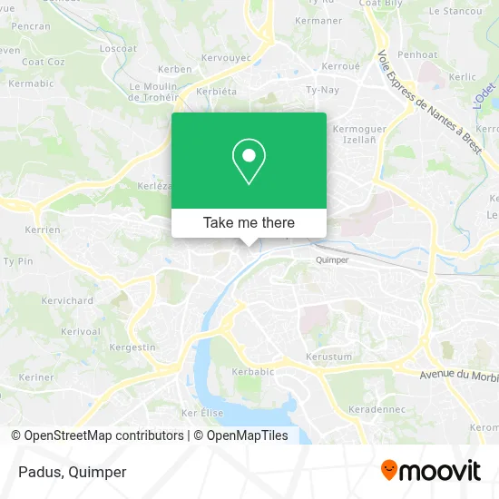 Padus map