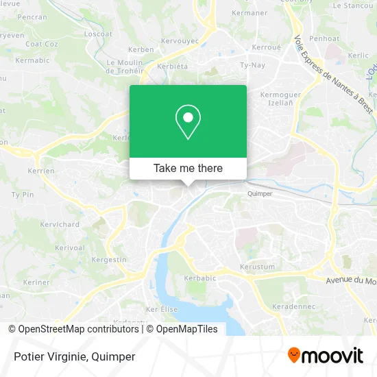 Potier Virginie map