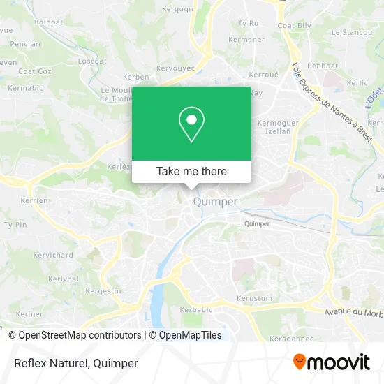 Reflex Naturel map