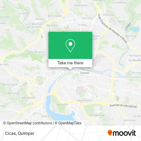 Cicas map