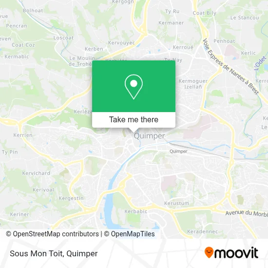 Sous Mon Toit map