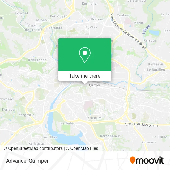Advance map