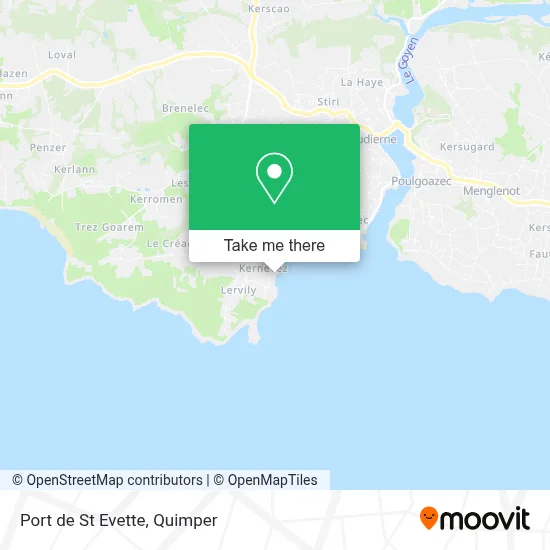 Port de St Evette map