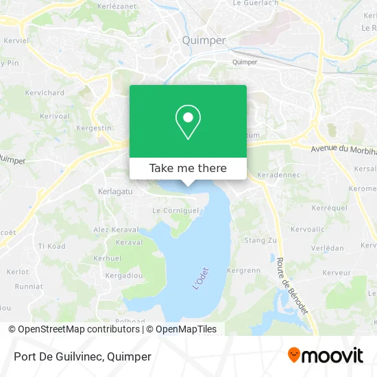 Port De Guilvinec map