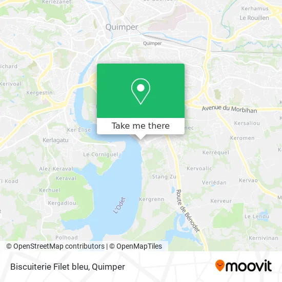 Biscuiterie Filet bleu map