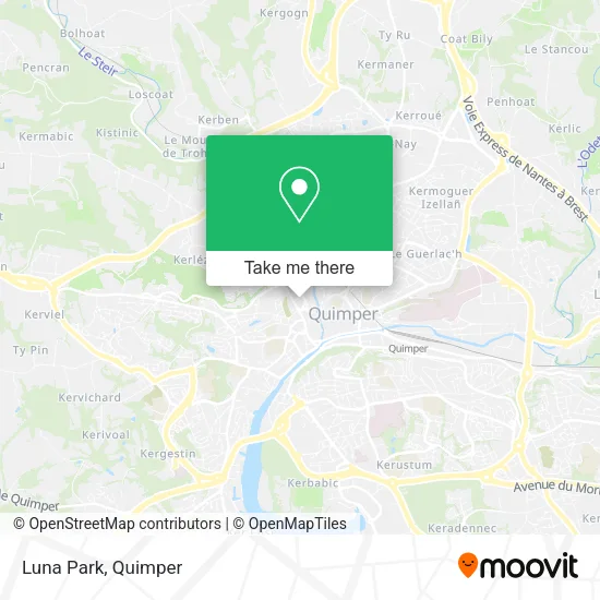 Luna Park map