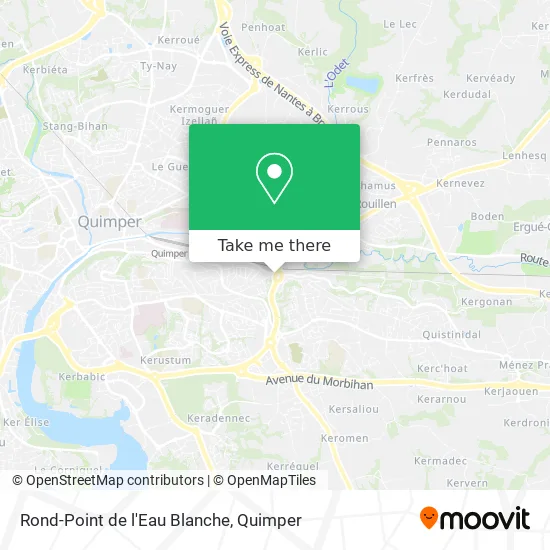 Rond-Point de l'Eau Blanche map
