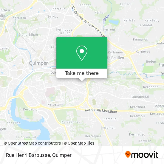 Rue Henri Barbusse map