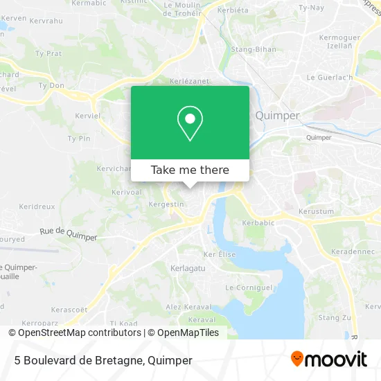 5 Boulevard de Bretagne map