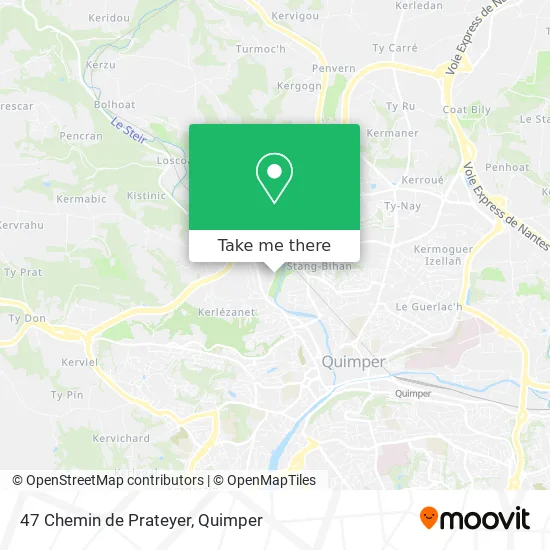 47 Chemin de Prateyer map